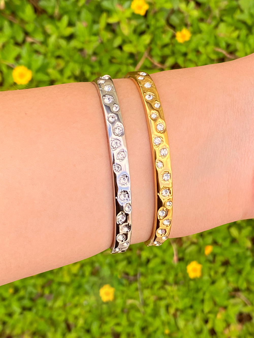 Brazalete Con Zirconias Figuras