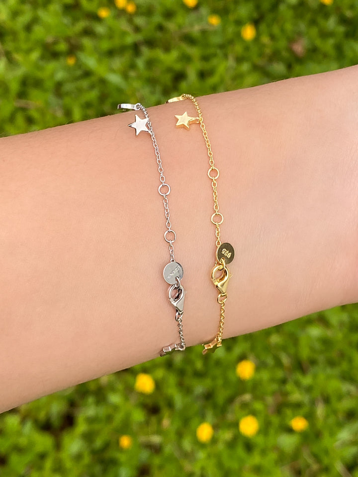 Pulsera Estrellas y Lunas