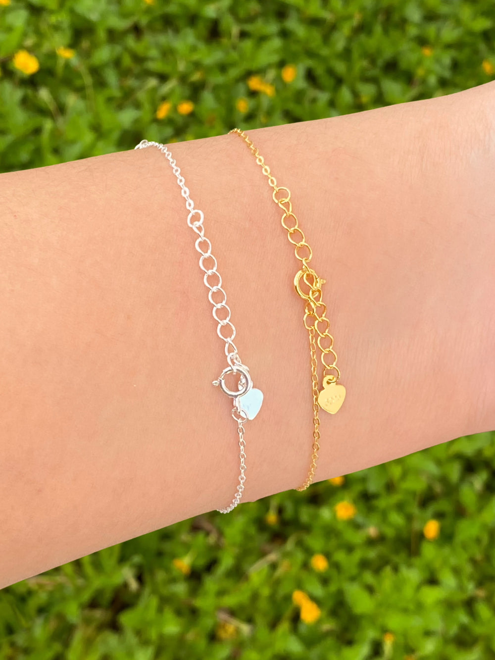 Pulsera Con Linea Cinco Zirconias