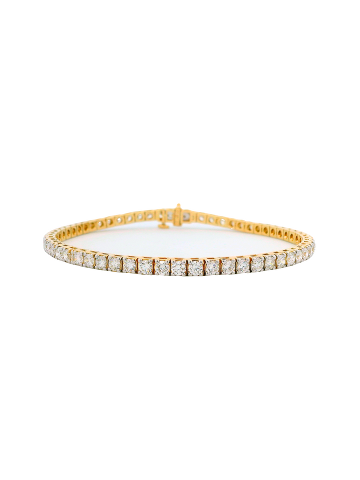 Tennis Bracelet 4 Ct Diamantes Lab Grown