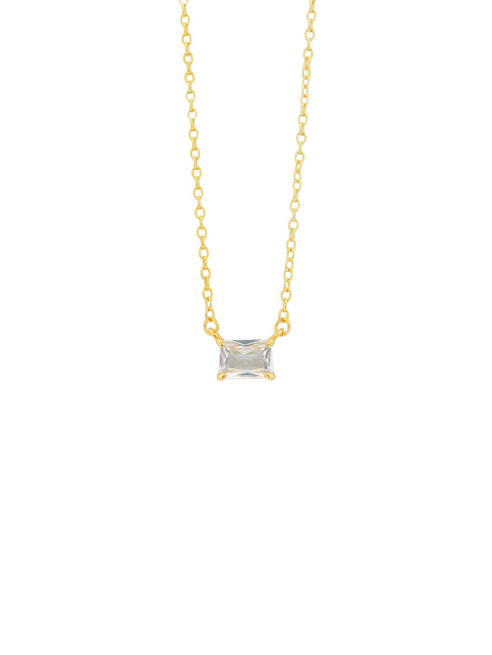 Collar Baguette Blanco