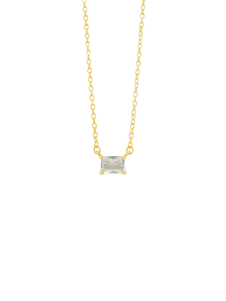Collar Baguette Blanco