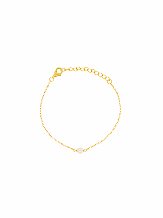 Pulsera Con Mini Perlita