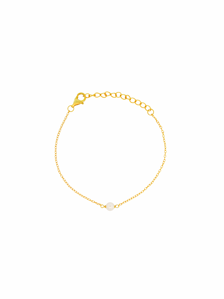 Pulsera Con Mini Perlita