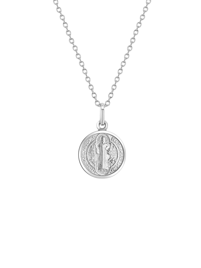 Collar Con Medalla San Benito