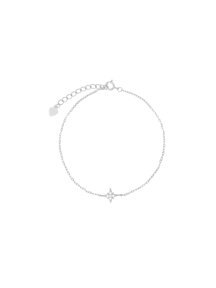 Pulsera Con Estrella Cuatro Picos