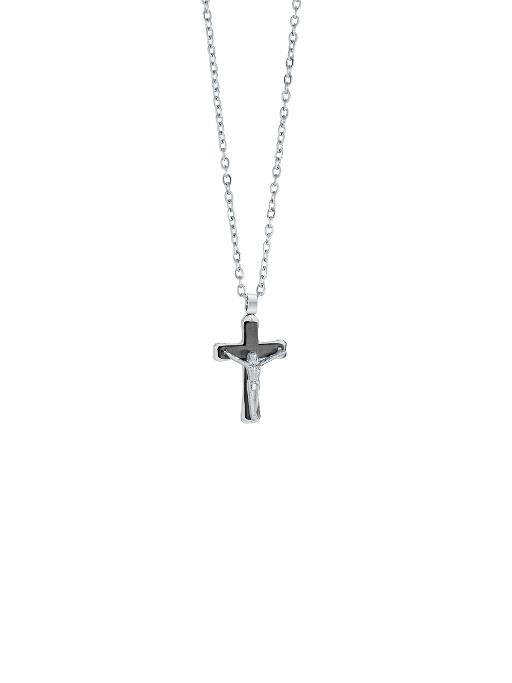 Collar Con Dije Crucifijo Chico
