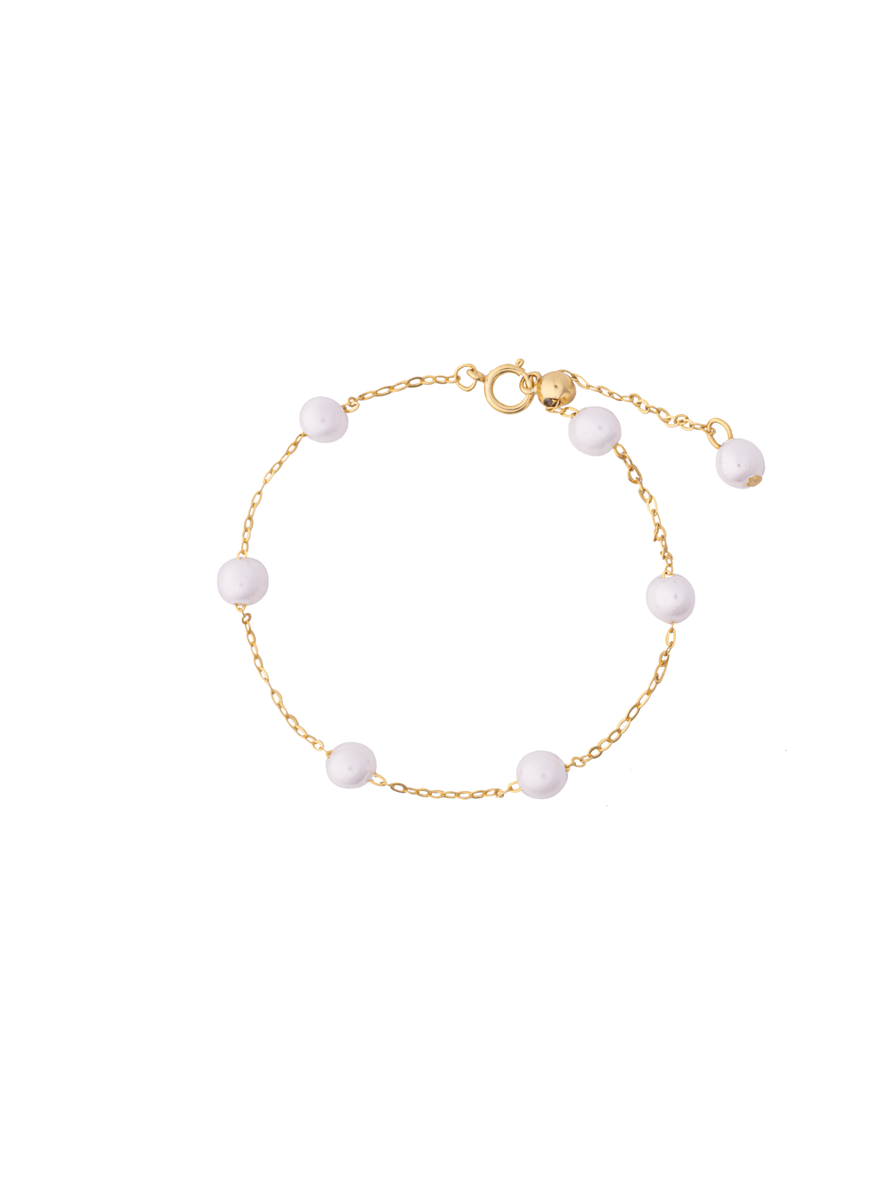 Pulsera Con Perlitas