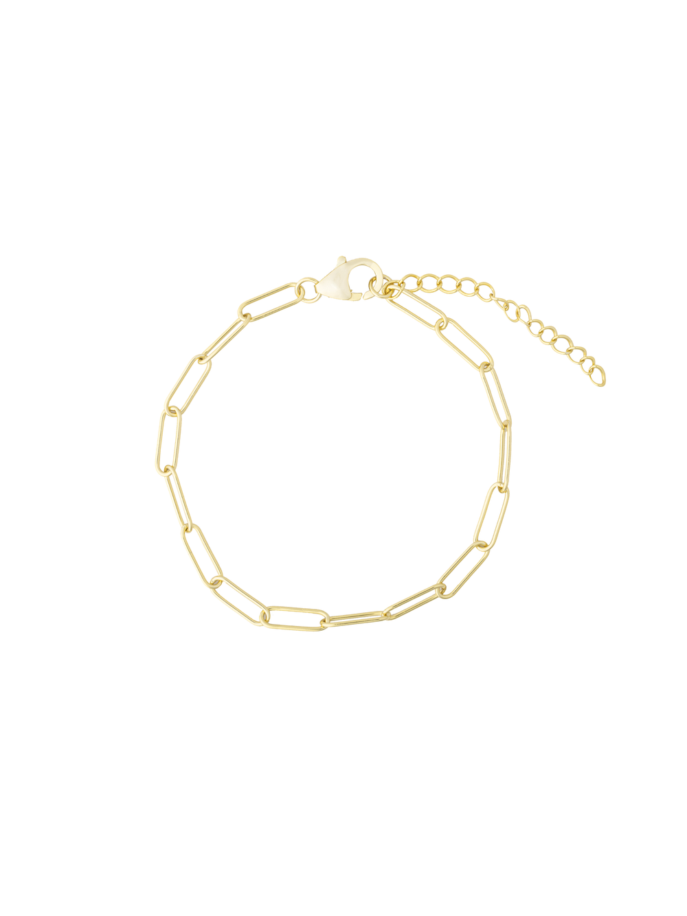 Pulsera Eslabon Tipo Clip 10 mm