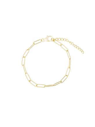 Pulsera Eslabon Tipo Clip 10 mm