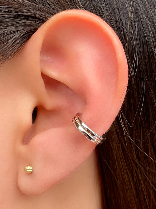 Ear Cuff Doble Linea