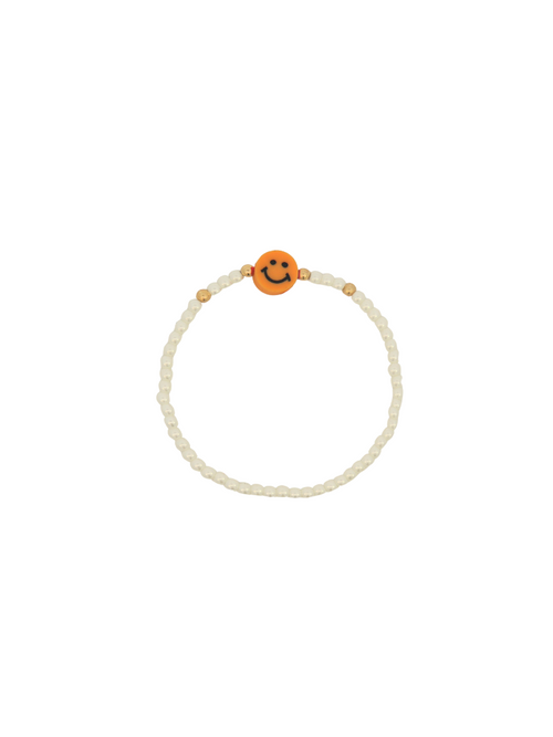 Pulsera Perlitas con Happy Face