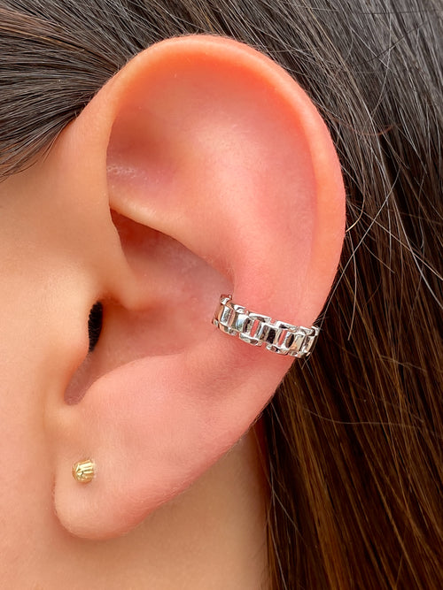 Ear Cuff Tipo Cadena