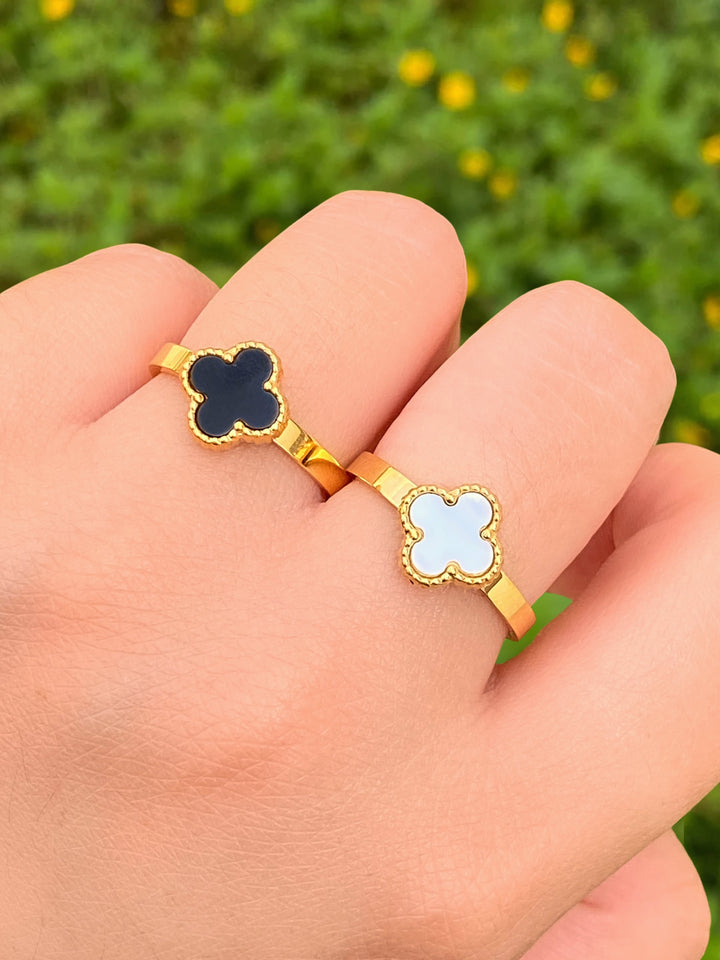 Anillo Con Trebol
