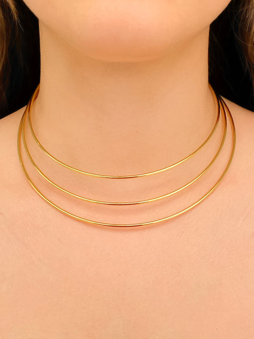 Choker Triple Abierto