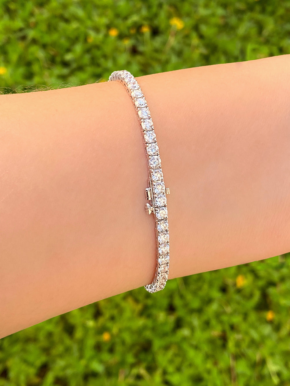 Tennis Bracelet 6 Ct Diamantes Lab Grown
