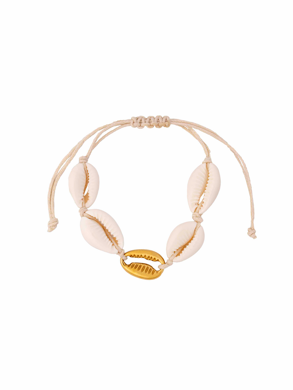 Set Pulseras Chaquiras Con Conchas