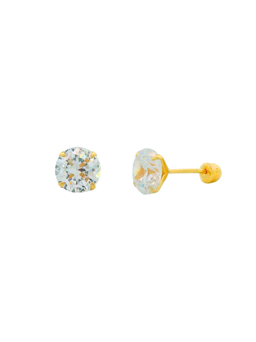 Broquel Zirconia Oro 10k