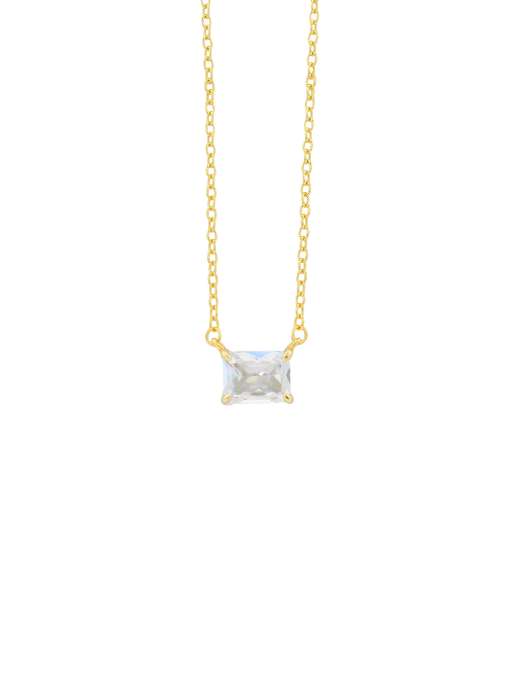 Collar Baguette Blanco