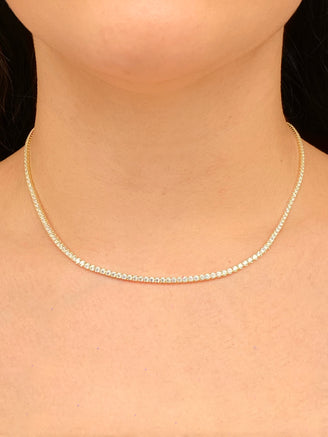 Collar Tennis Zirconias 2 mm