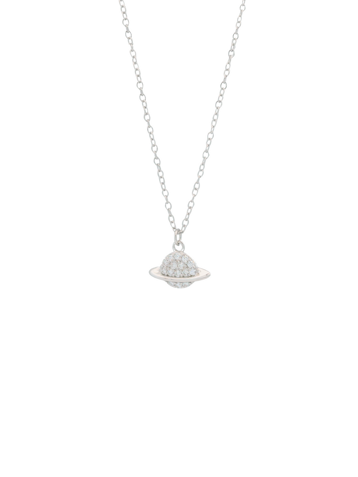 Collar Con Planeta Zirconias
