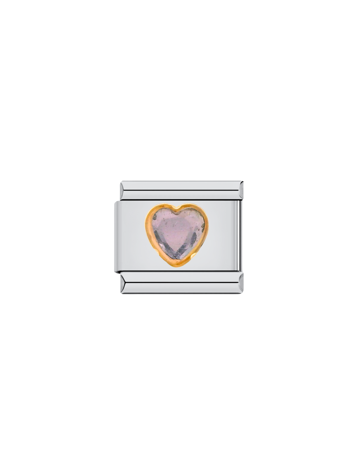 Charm Corazon Zirconia 3D