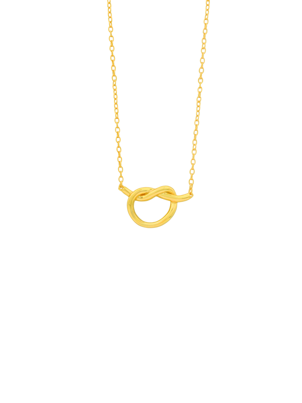 Collar Con Nudo Abierto