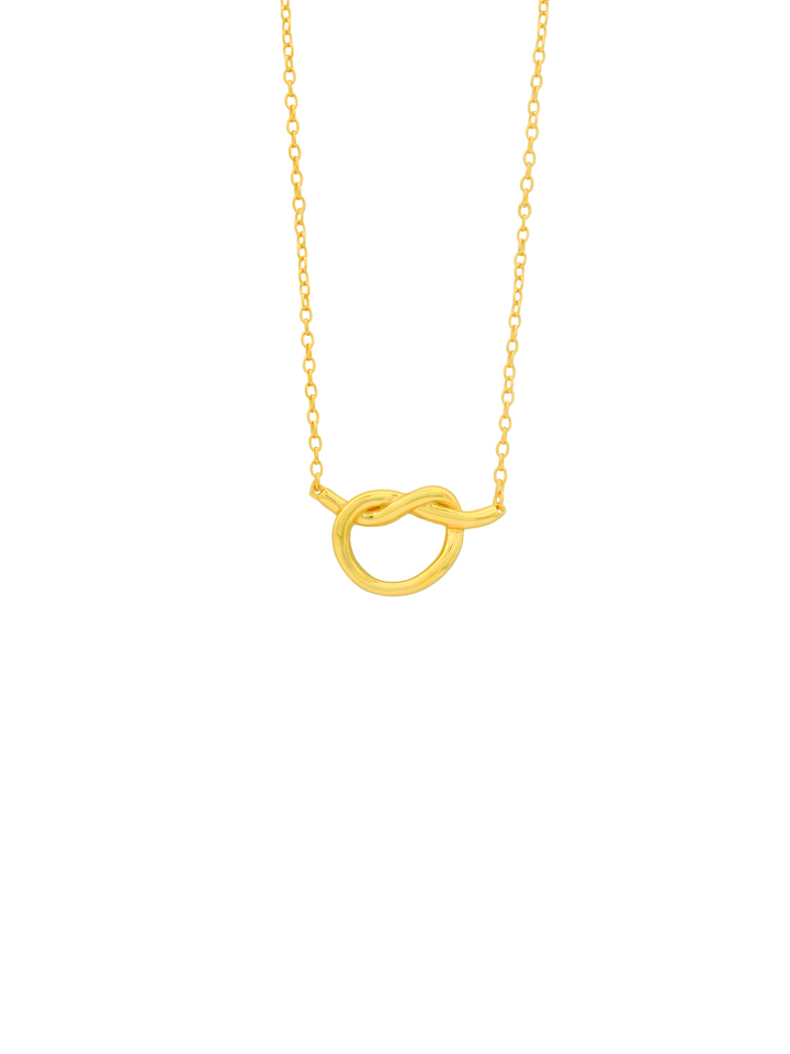 Collar Con Nudo Abierto