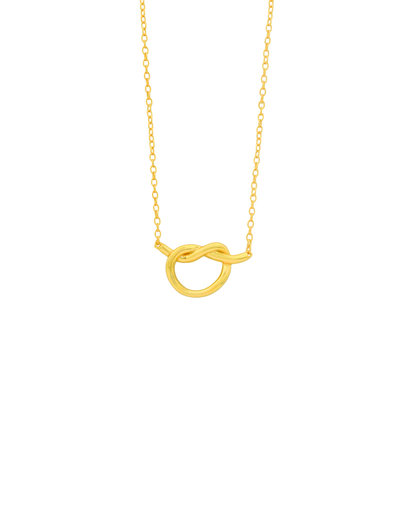 Collar Con Nudo Abierto