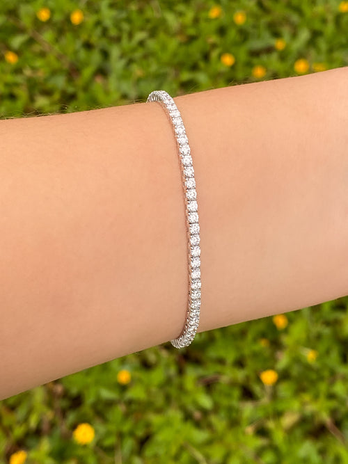 Tennis Bracelet Diamantes 3 Quilates