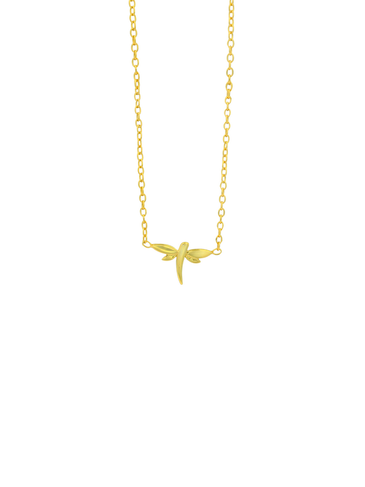 Collar Con Libelula Lisa