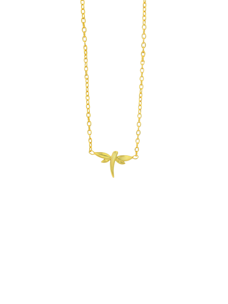 Collar Con Libelula Lisa