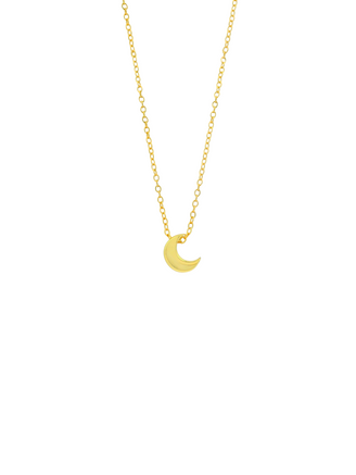 Collar Con Luna Lisa