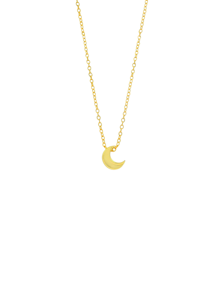 Collar Con Luna Lisa