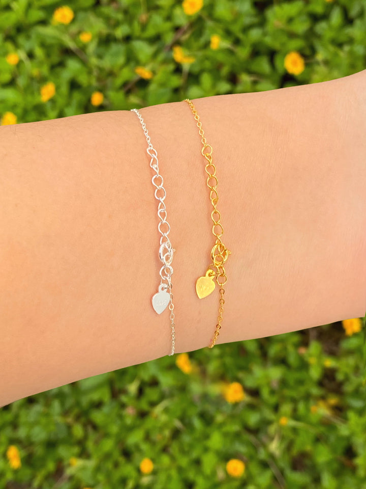 Pulsera Con Contorno Estrella Zirconias