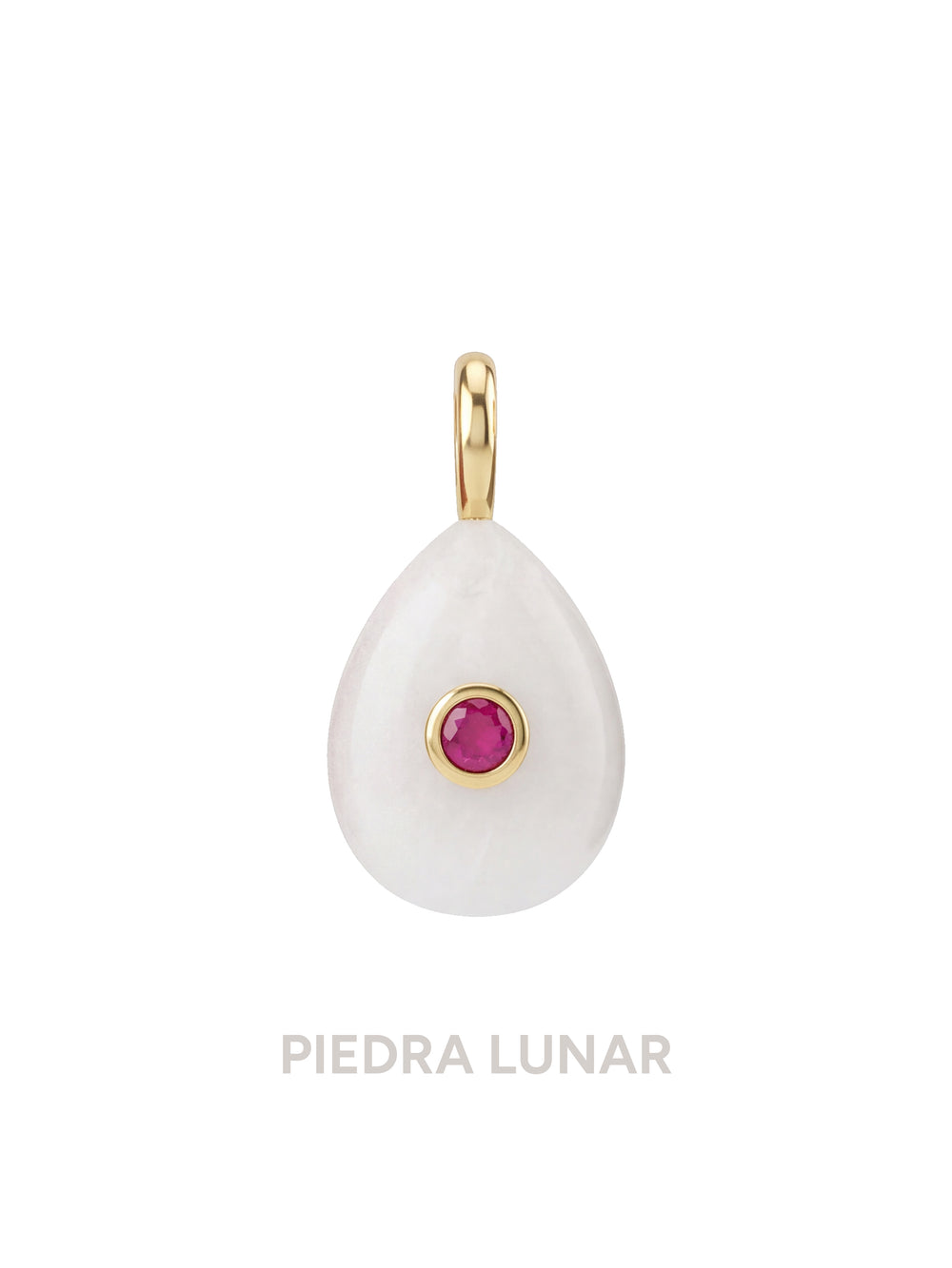 Dije Ovalado Con Centro Zirconia