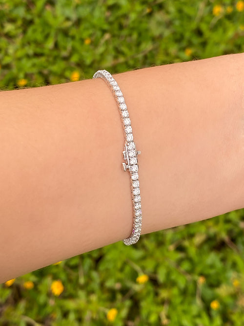 Tennis Bracelet Diamantes 3 Quilates