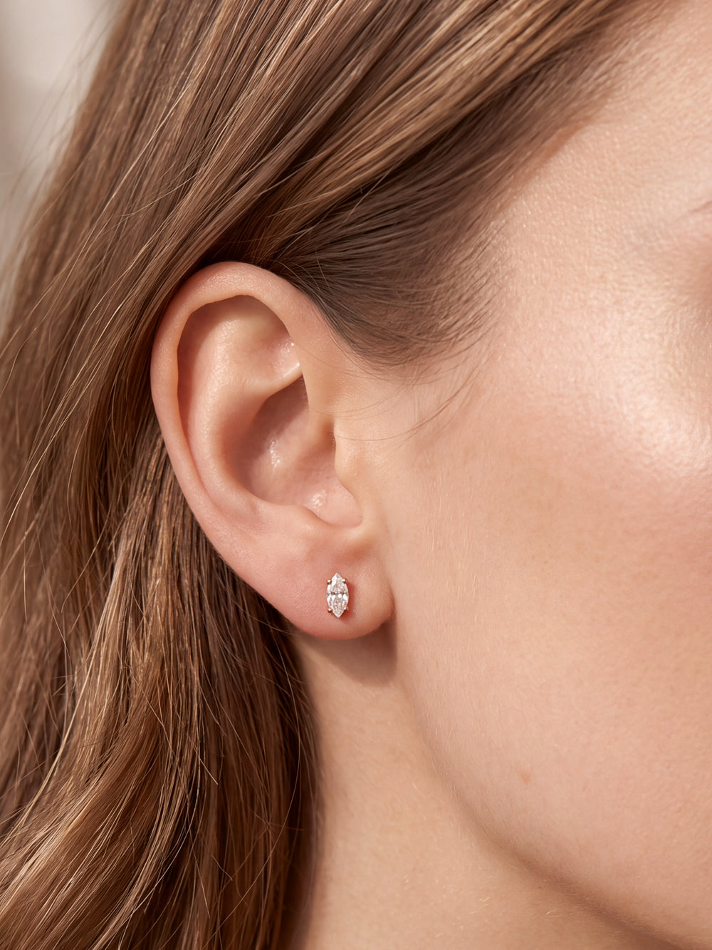 Par Arete Zirconia Forma Marquesa