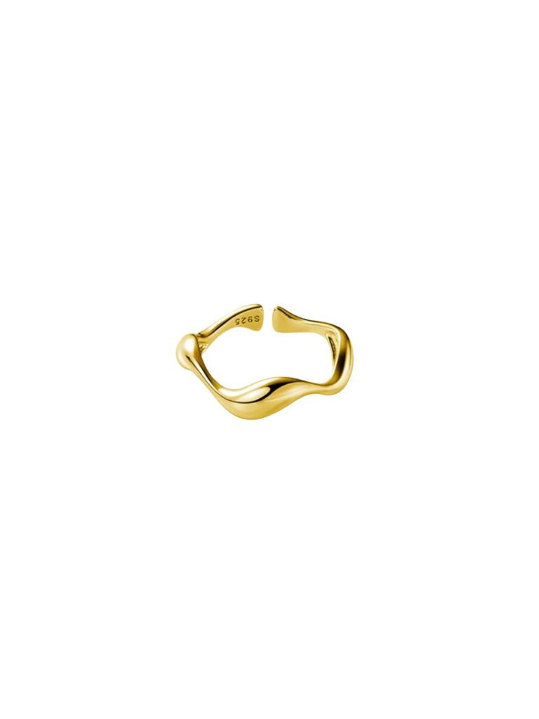 Anillo Ondulado Semi Ajustable