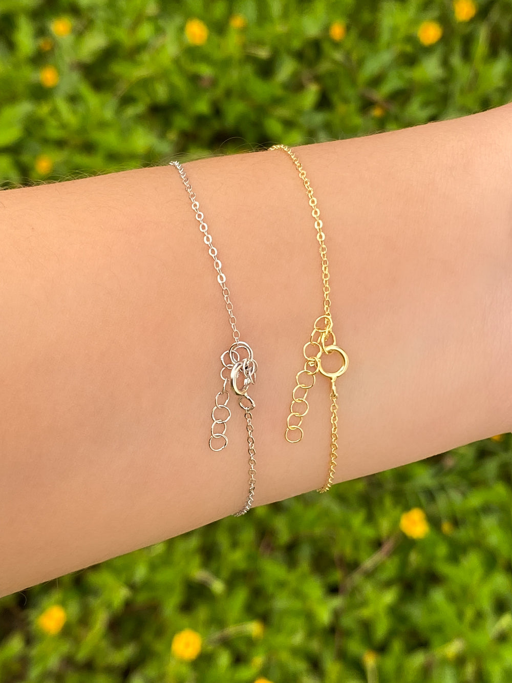 Pulsera Con Doble Circulo Zirconias