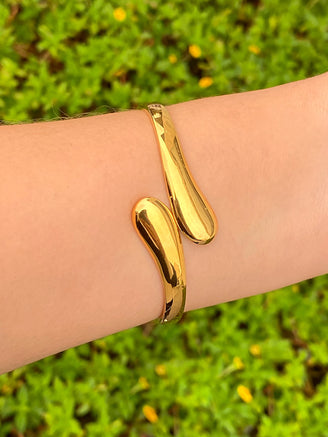 Brazalete Doble Gota Cruzado