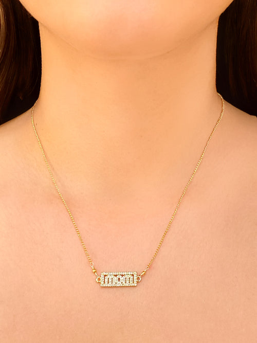 Collar Mom Con Zirconias