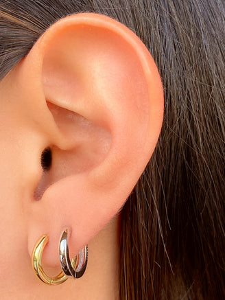 Arracada Gruesa 14 mm