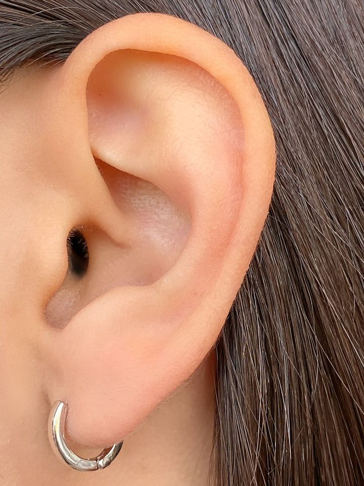 Par Arracada Lisa 12 mm