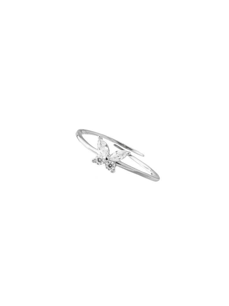 Anillo Mariposa Semi Ajustable