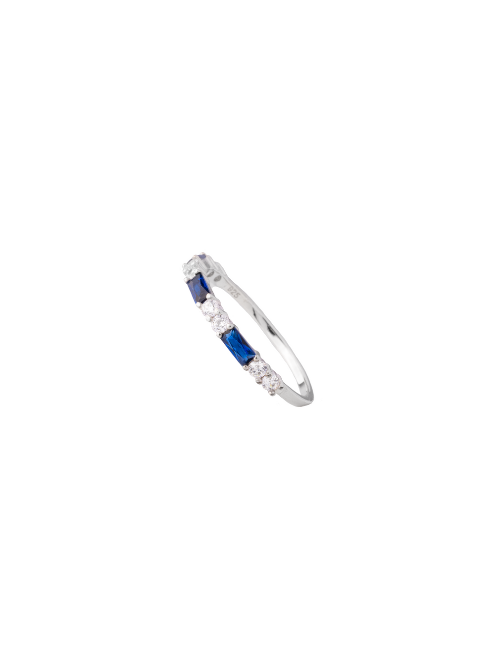 Anillo Baguettes y Zirconias