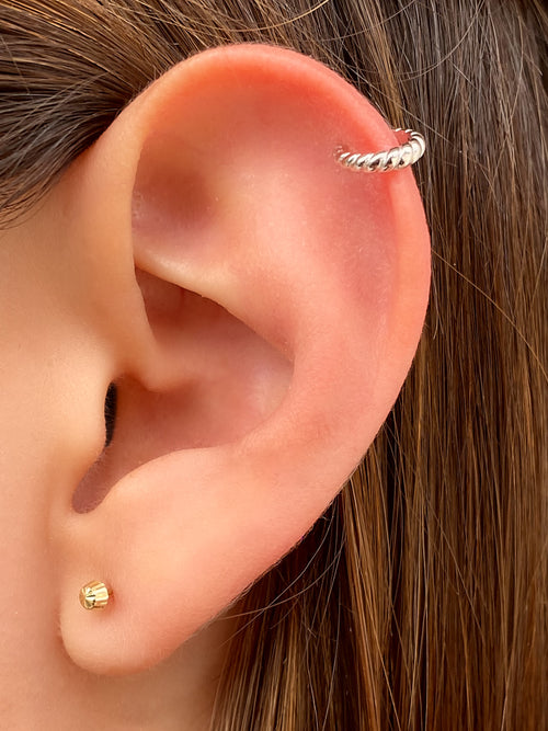 Ear Cuff Mini Trenzado