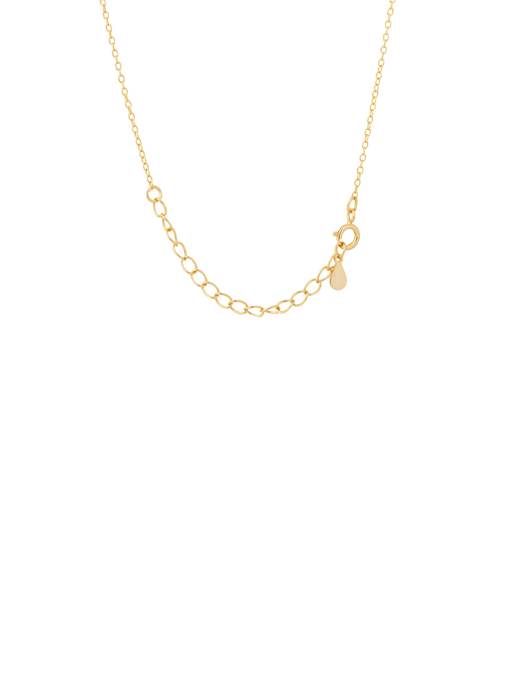 Collar Con Flores Cuatro Petalos Zirconias