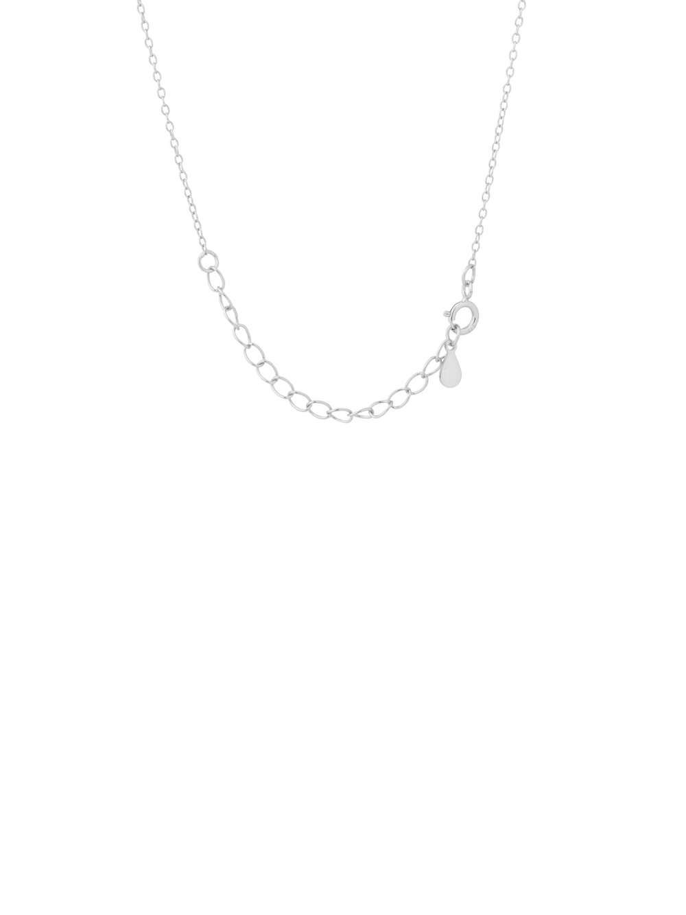 Collar Con Flores Cuatro Petalos Zirconias