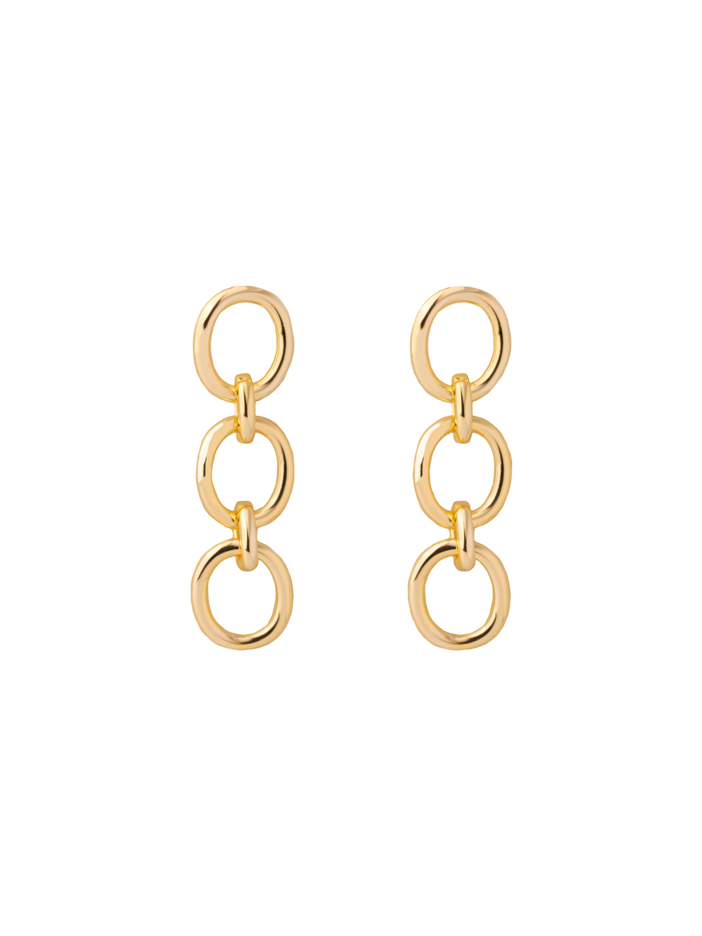 Par Arete Triple Circulo Enlazado